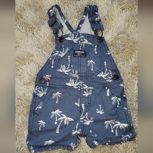 Oshkosh palm tree overalls